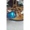 cafe 4 racer - GP style 03C blue - Cafe4Racer Mufflers 