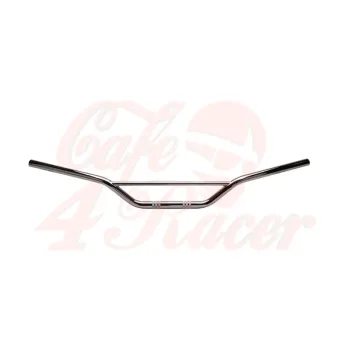 cafe 4 racer - Tommaselli Domino SCRAMBLER with cross bar chrome - Domino & Tommaselli Scrambler handlebars 