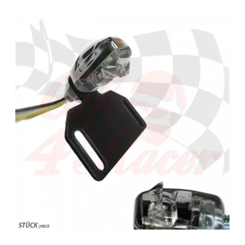 cafe 4 racer - LED osvetlenie ŠPZ "NANO" - HS MOTO Germany Osvetlenie ŠPZ 