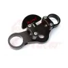 cafe 4 racer - Speedo UNI Bracket Motogadget Motoscope PRO or MINI black - Rebelmoto Top triple tree / fork yokes 
