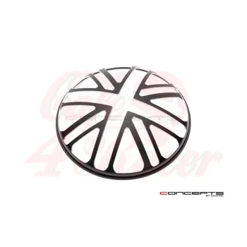 cafe 4 racer - 5.75" Union Jack Design CNC Headlight Guard - MAX-INC  Headlight Grills 