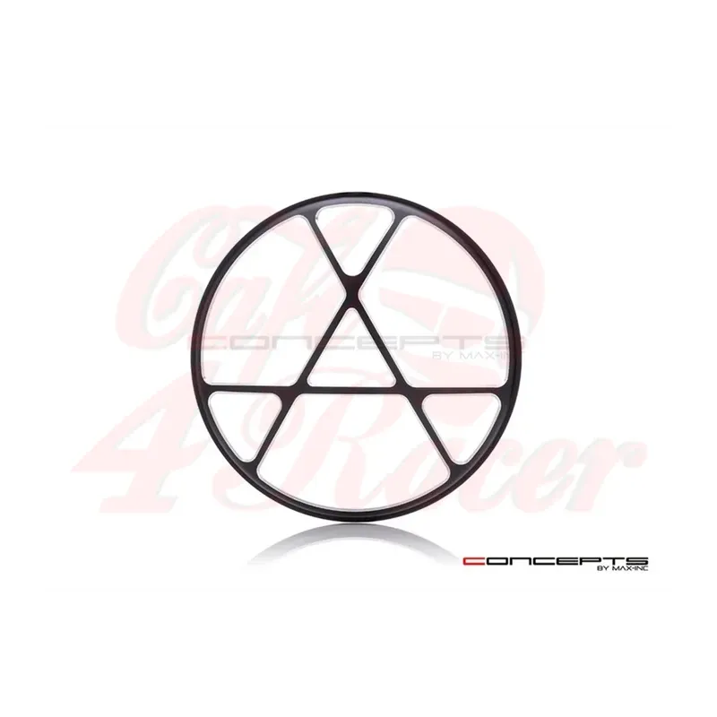cafe 4 racer - 5.75" Anarchy Design CNC Headlight Guard - MAX-INC  Headlight Grills 