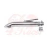 cafe 4 racer - Emgo 16" Slash Cut Chrome - EMGO Mufflers 