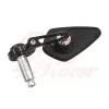 cafe 4 racer - Flat Design CNC Bar End Mirror Type 1 - Cafe4Racer Bar end mirrors 
