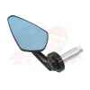 cafe 4 racer - Flat Design CNC Bar End Mirror Type 1 - Cafe4Racer Bar end mirrors 