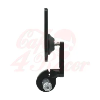 cafe 4 racer - Flat Design CNC Bar End Mirror Type 1 - Cafe4Racer Bar end mirrors 