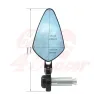 cafe 4 racer - Flat Design CNC Bar End Mirror Type 1 - Cafe4Racer Bar end mirrors 