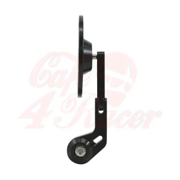 cafe 4 racer - Flat Design CNC Bar End Mirror Type 3 - Cafe4Racer Bar end mirrors 