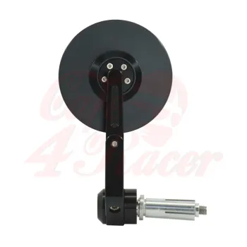 cafe 4 racer - Flat Design CNC Bar End Mirror Type 3 - Cafe4Racer Bar end mirrors 