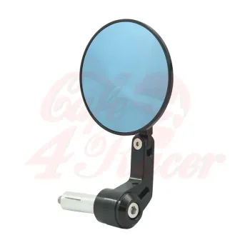 cafe 4 racer - Flat Design CNC Bar End Mirror Type 3 - Cafe4Racer Bar end mirrors 