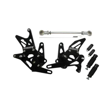 cafe 4 racer - Accossato Adjustable Racing Street Rearsets, Made in Aluminium, For Motorcycles - Accossato  Rearsets 