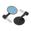 cafe 4 racer - Flat Design CNC Bar End Mirror Type 3 - Cafe4Racer Bar end mirrors 