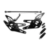 cafe 4 racer - Accossato Adjustable Racing Street Rearsets, Made in Aluminium, For Motorcycles - Accossato  Rearsets 
