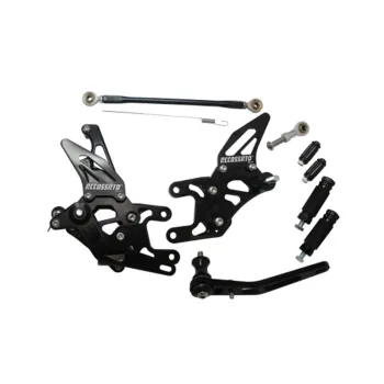 cafe 4 racer - Accossato Adjustable Racing Street Rearsets, Made in Aluminium, For Motorcycles - Accossato  Rearsets 