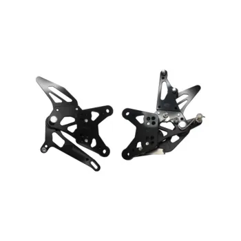 cafe 4 racer - Accossato Adjustable Racing Street Rearsets, Made in Aluminium, For Motorcycles - Accossato  Rearsets 
