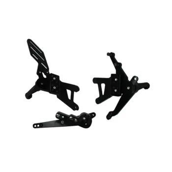cafe 4 racer - Accossato Adjustable Racing Street Rearsets, Made in Aluminium, For Motorcycles - Accossato  Rearsets 