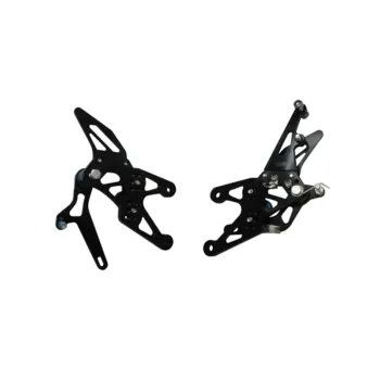 cafe 4 racer - Accossato Adjustable Racing Street Rearsets, Made in Aluminium, For Motorcycles - Accossato  Rearsets 