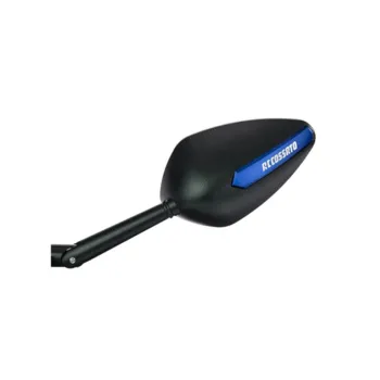cafe 4 racer - Accossato CNC-worked rear-view mirror with integrated Colourful inserts - Accossato  Standard mirrors 