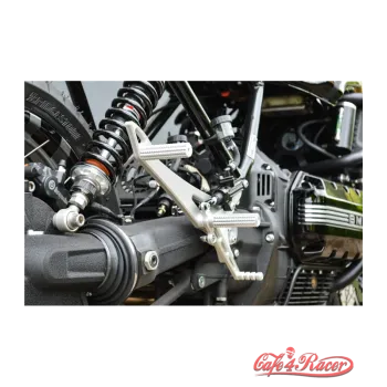 cafe 4 racer - Prepákovanie pre  K75/100/1100/K1 - komplet kit čierne/strieborné DLHÉ -  Prepákovanie 
