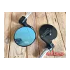 cafe 4 racer - Flat Design CNC Bar End Mirror Type 3 - Cafe4Racer Bar end mirrors 