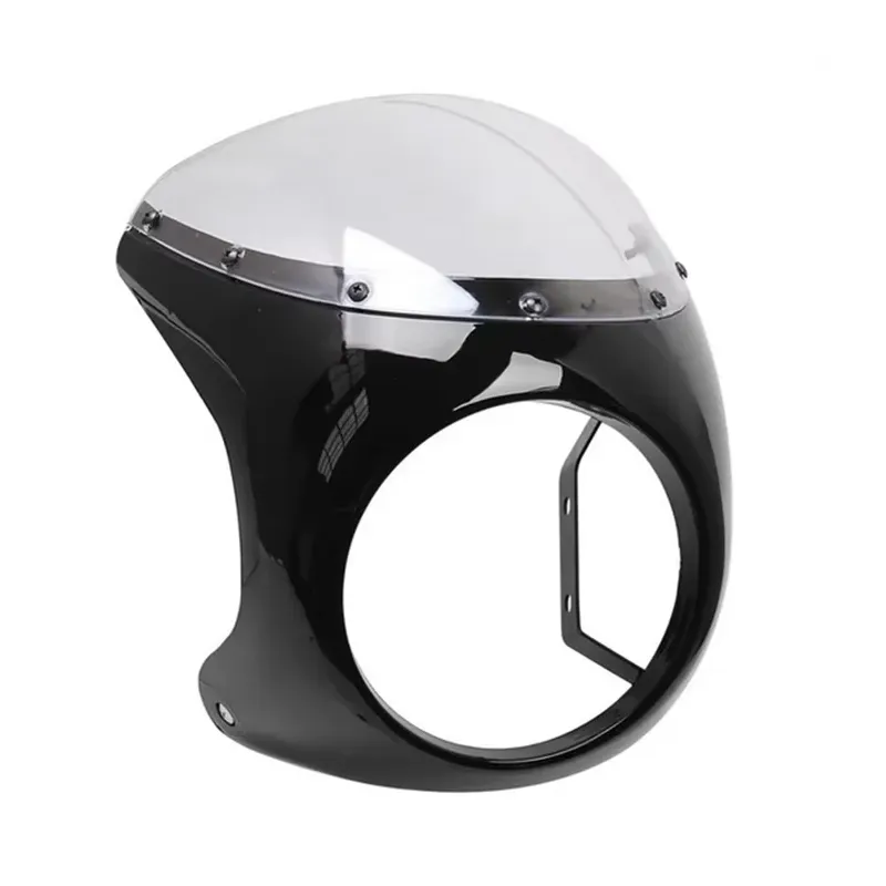 cafe 4 racer - Univerzální maska  pre 7" svetlo - Cafe4Racer Maska předního světlometu 