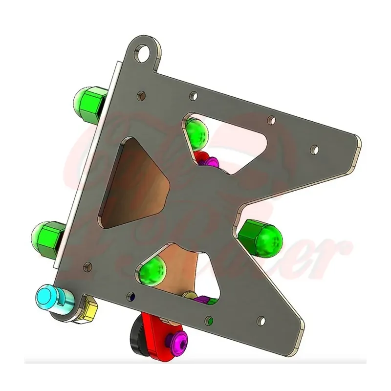cafe 4 racer - ACCESS DESIGN Side License Plate Holder Black BMW R Nine T1200 -  License Plate holder  
