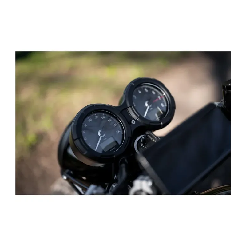 cafe 4 racer -  MOTONE The Peerless - Kryt tachometra - T120/T100/Speed Twin/Thruxton - čierny - Motone Triumph Bonneville 