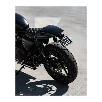 cafe 4 racer - Motone   Street Tracker Seat - Black  Street Twin / Speed Twin 900 / Street Cup / Street Scrambler  /Scrambler 900 / T100 LC/T1 - Motone Triumph Bonneville 
