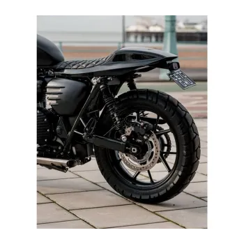 cafe 4 racer - Motone   Street Tracker Seat - Black  Street Twin / Speed Twin 900 / Street Cup / Street Scrambler  /Scrambler 900 / T100 LC/T1 - Motone Triumph Bonneville 
