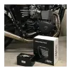 cafe 4 racer - Triumph Bonneville bočné panely - matné čierne prevedenie  - Motone Triumph Bonneville 