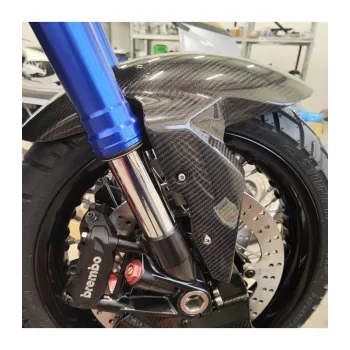 cafe 4 racer - Přední blatník pro 1000RR 2009-2018  R9T Carbon pro USD vidlice - Cafe4Racer Karbonové díly 