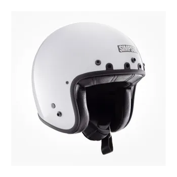 cafe 4 racer - Simpson Chopper helmet white - Simpson Simpson 