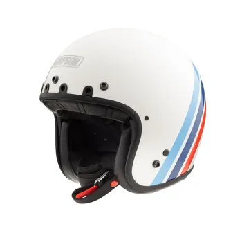 cafe 4 racer - Simpson Chopper helmet white - Simpson Simpson 