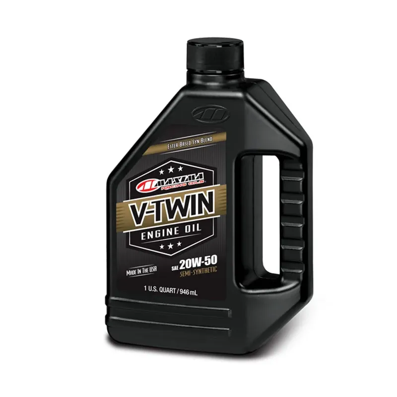 cafe 4 racer - Maxima Racing Oils, polosyntetický olej V-Twin 20W50 - Maxima Racing Oils 4T  