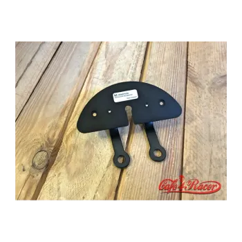 cafe 4 racer - Speedo Bracket Motogadget Motoscope PRO black - Rebelmoto Top triple tree / fork yokes  