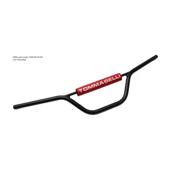 cafe 4 racer - Tommaselli  SCRAMBLER HIGH Handlebar, Black  Fantic Vintage - Domino & Tommaselli Scrambler handlebars 