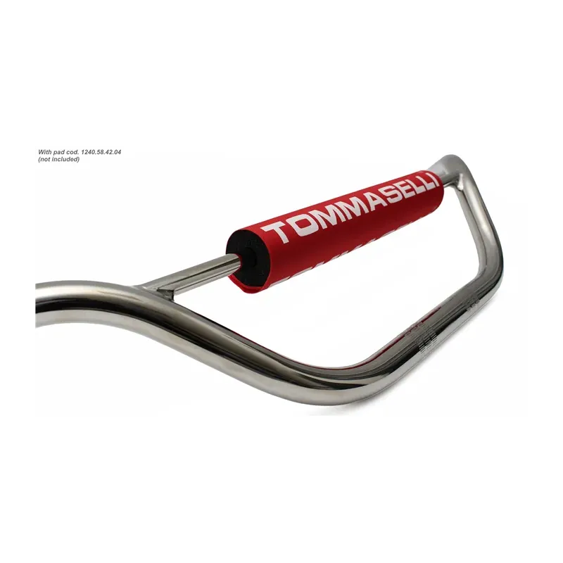cafe 4 racer - Tommaselli  SCRAMBLER HIGH Handlebar, Black  REGOLARITÀ Vintage - Domino & Tommaselli Scrambler handlebars 