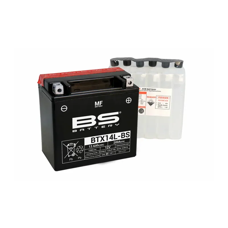 cafe 4 racer - BSBAT BATTERY BTX14L-BS MF W/ ACID - BS Battery Lead-Acid Batteries 3661451001052