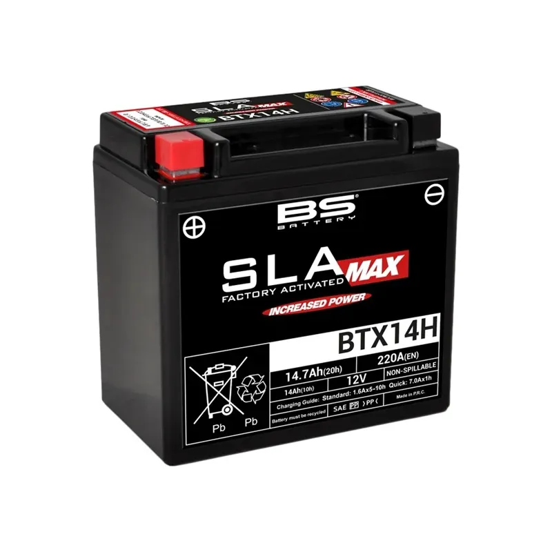 BSBAT BATTERY BTX14H FA MAX