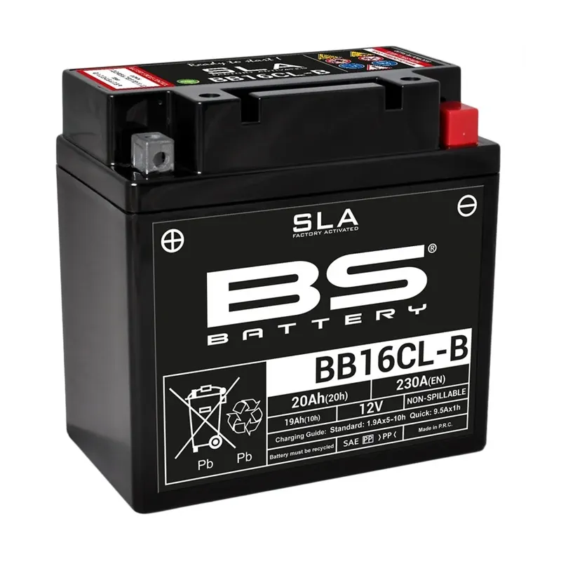 cafe 4 racer - BSBAT BATTERY BB16CL-B FA - BS Battery AGM Batteries 3564093007713