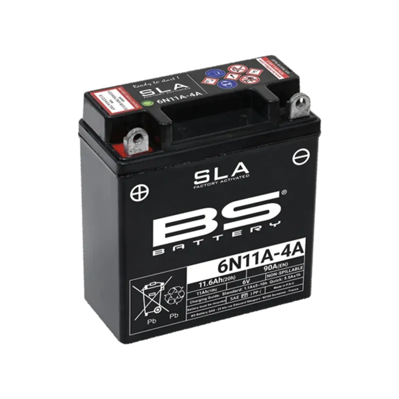 cafe 4 racer - BSBAT BATERIE 6N11A-4A FA - BS Battery AGM Baterie 3564093009144
