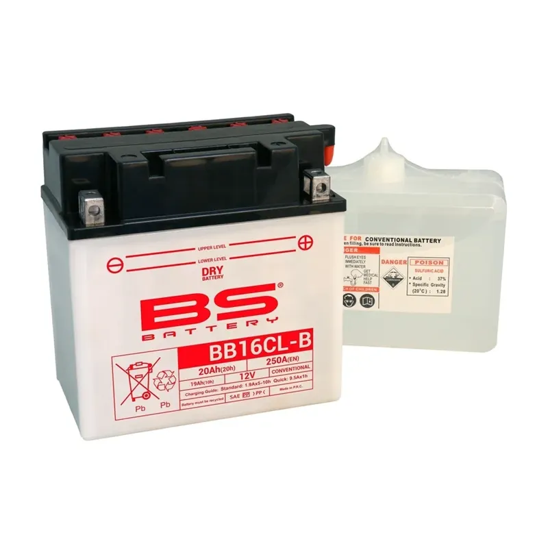 cafe 4 racer - BSBAT BATTERY BB16CL-B CONV W/ ACID - BS Battery Lead-Acid Batteries 3661453105796
