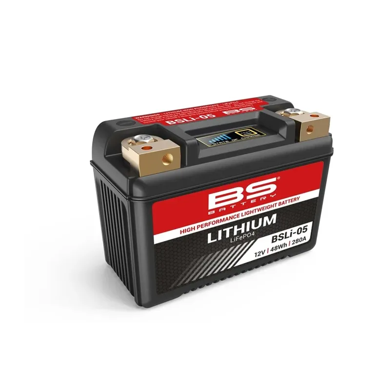 cafe 4 racer - BS-Battery Lithium Battery 12V / 48Wh / 280CCA BSLi-05 - BS Battery Lithium batteries 3564093601058