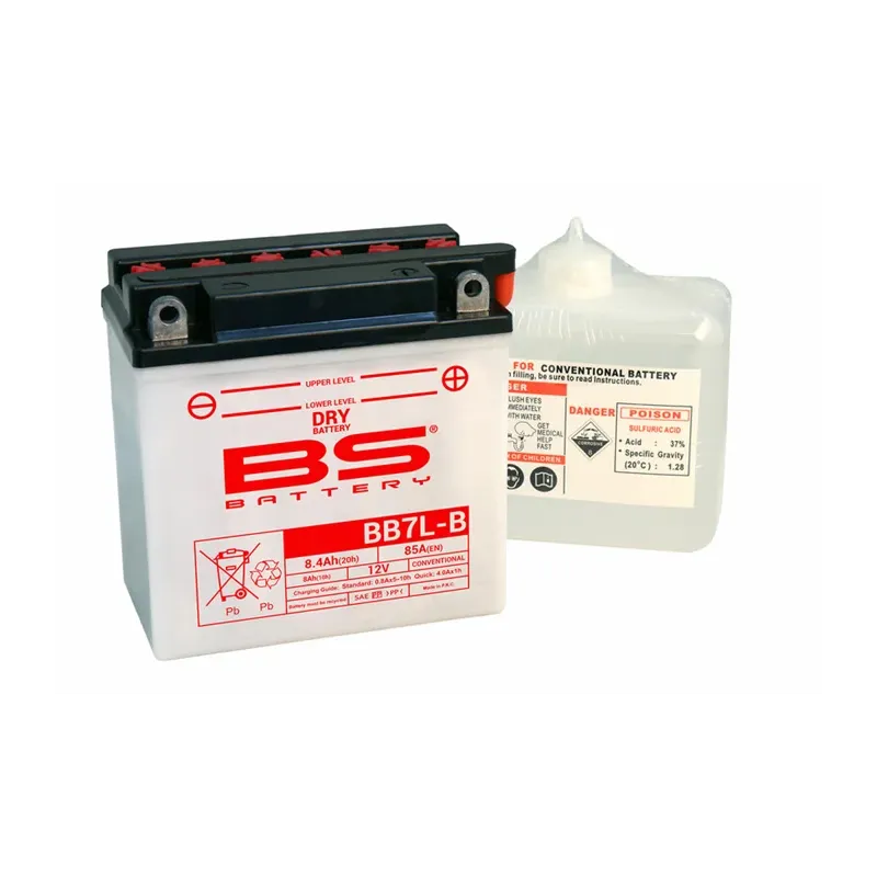 cafe 4 racer - BSBAT BATTERY BB7L-B CONV W/ ACID - BS Battery Lead-Acid Batteries 3661453105949