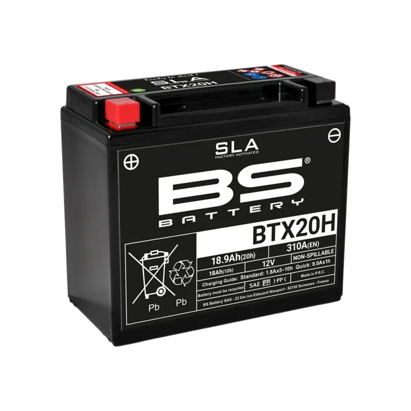 cafe 4 racer - BSBAT BATTERY BTX20H FA - BS Battery AGM Batteries 3661453006888