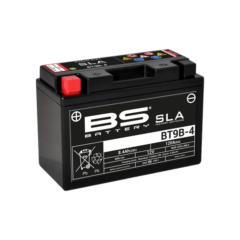 cafe 4 racer - BSBAT BATTERY BT9B-4 FA - BS Battery AGM Batteries 3661451001427