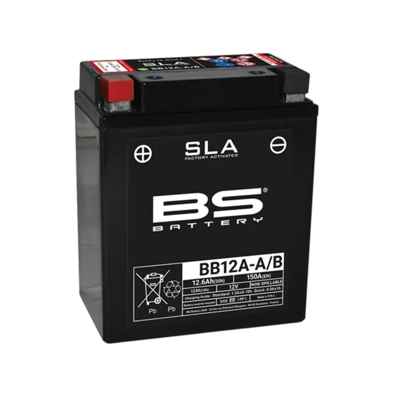 cafe 4 racer - BSBAT BATTERY BB12A-A/B FA - BS Battery AGM Batteries 3564093008819