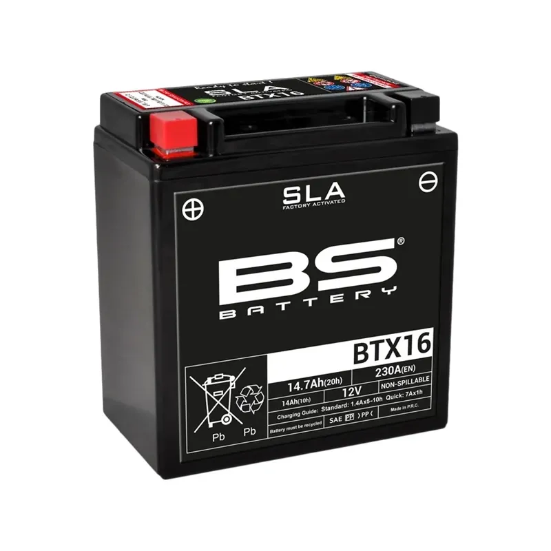 cafe 4 racer - BSBAT BATERIE BTX16 FA - BS Battery AGM Baterie  3564093007638