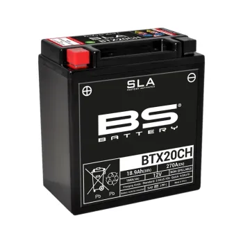 cafe 4 racer - YUASA BATTERY YTX20HL-BS-PW MF W/ ACID - YUASA  AGM Batteries 048493621241