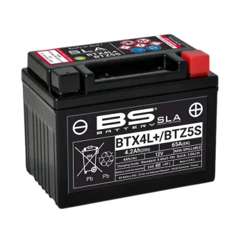 cafe 4 racer - BSBAT BATERIE BTX6.5L FA - BS Battery AGM Baterie 3564093009045